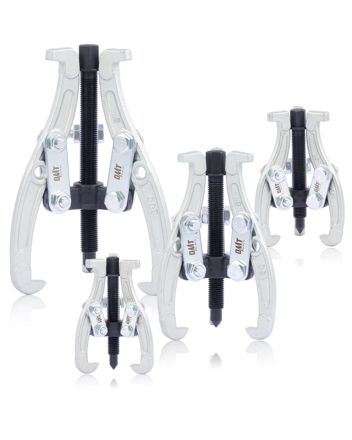 3" 4" 6" 8" 3 Jaw Gear Puller Set with Reversible Jaws J5167