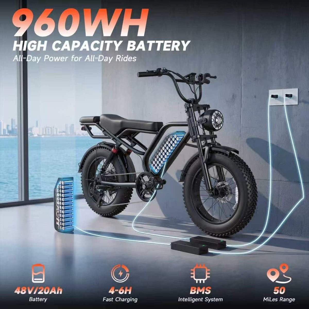 Electric Bike 48V 500W D674147