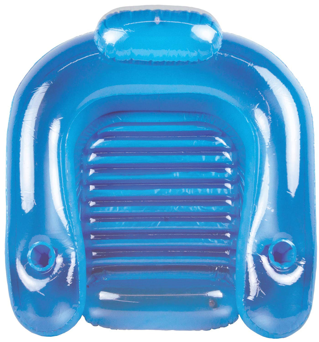 Inflatable Pool Float Lounge Chair with Cup Holders A4906