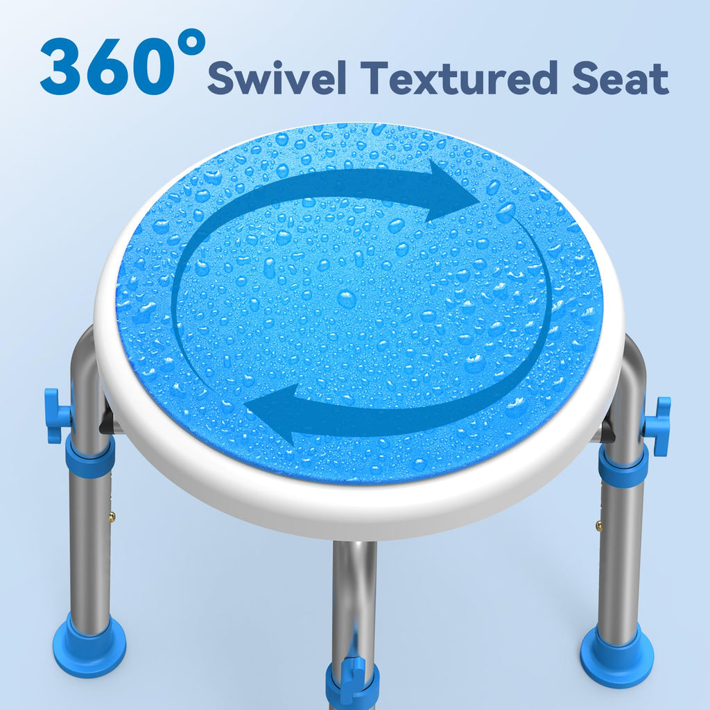 Swivel Shower Chair with Reinforced Crossing Bar K6224