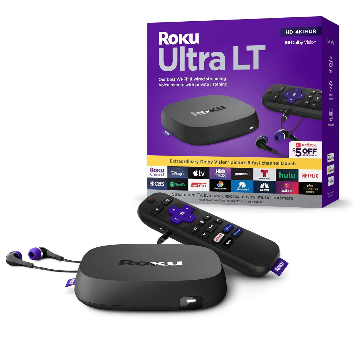 4K HDR Streaming Player with HDMI Cable D5463