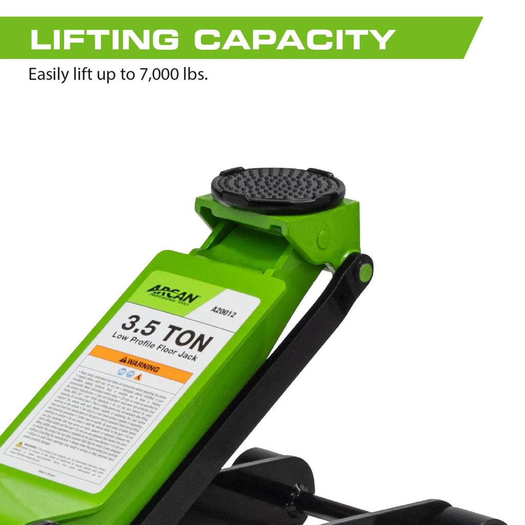 3.5-Ton Steel Low Profile Floor Jack I305