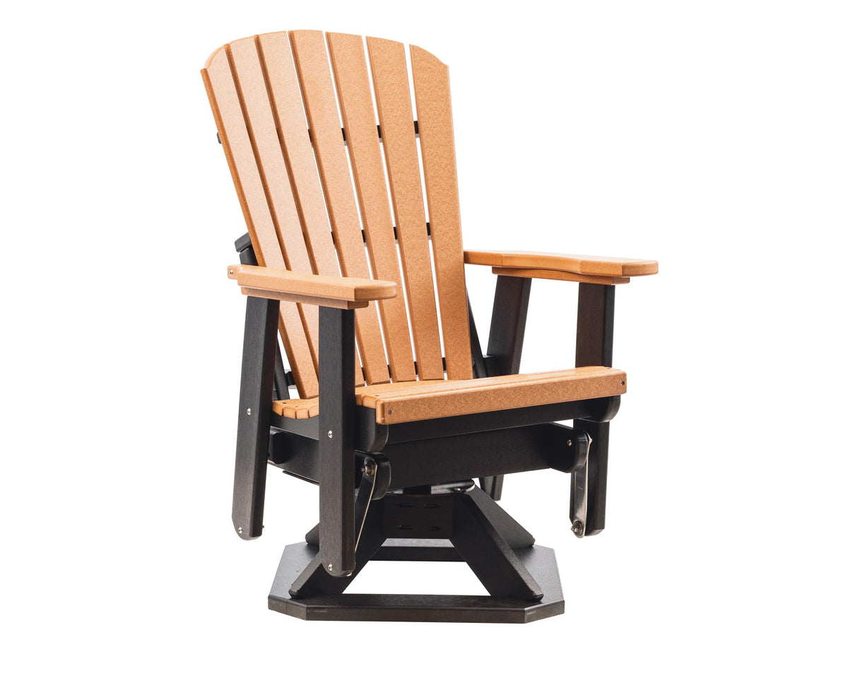 Poly Outdoor Adirondack Swivel Glider D168182
