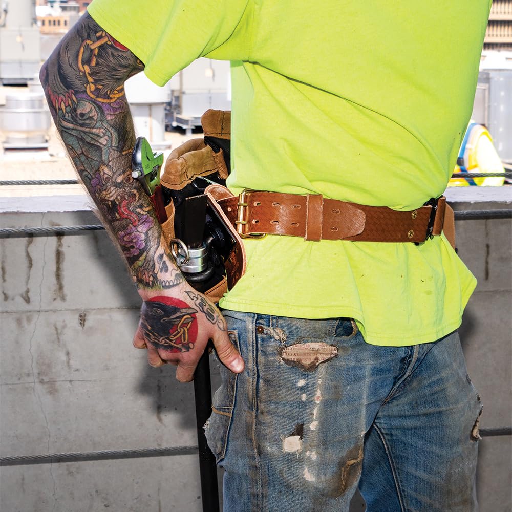 Leather Tool Belt with Quick-Release Buckle T861