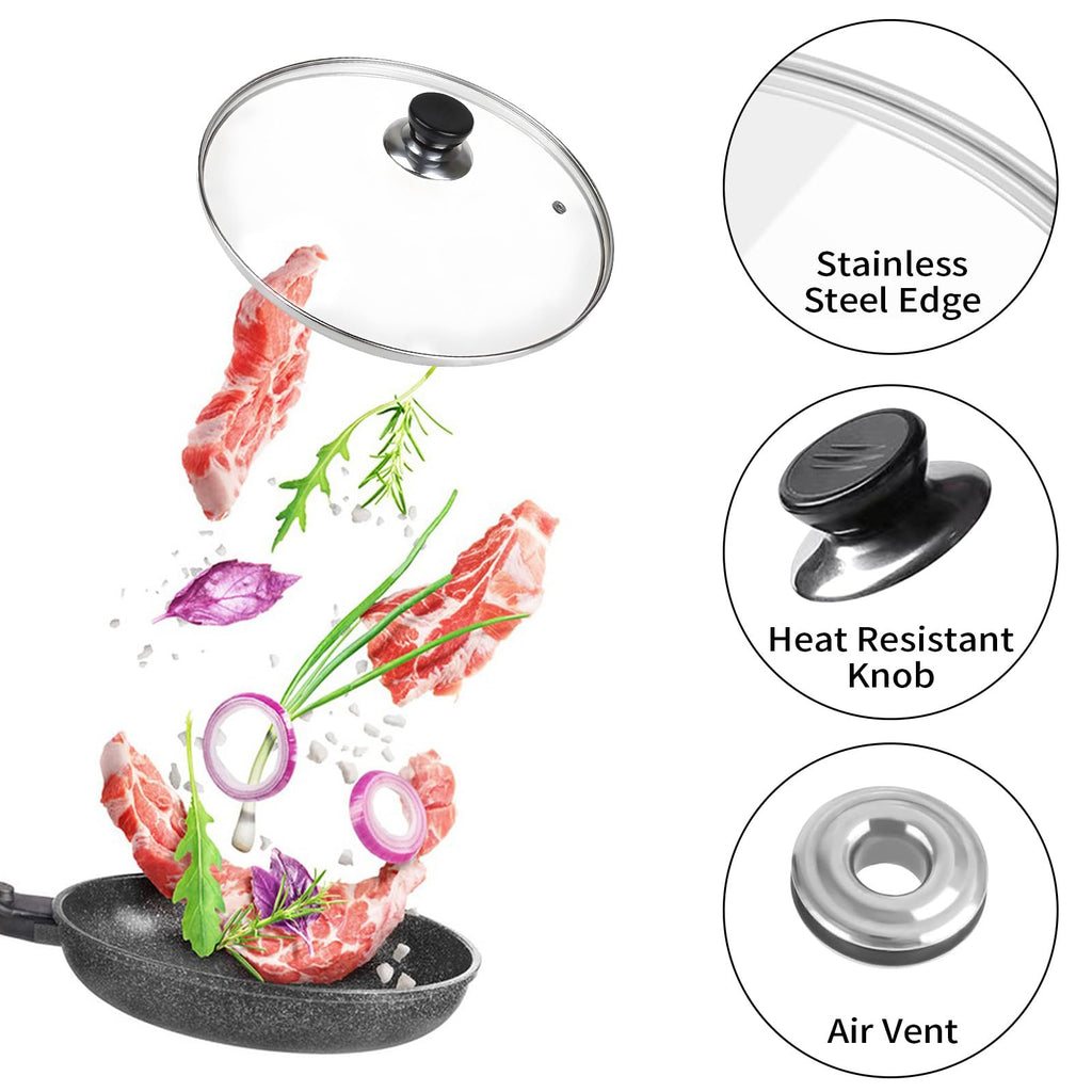 10 Inch Tempered Glass Pan Lid Y430
