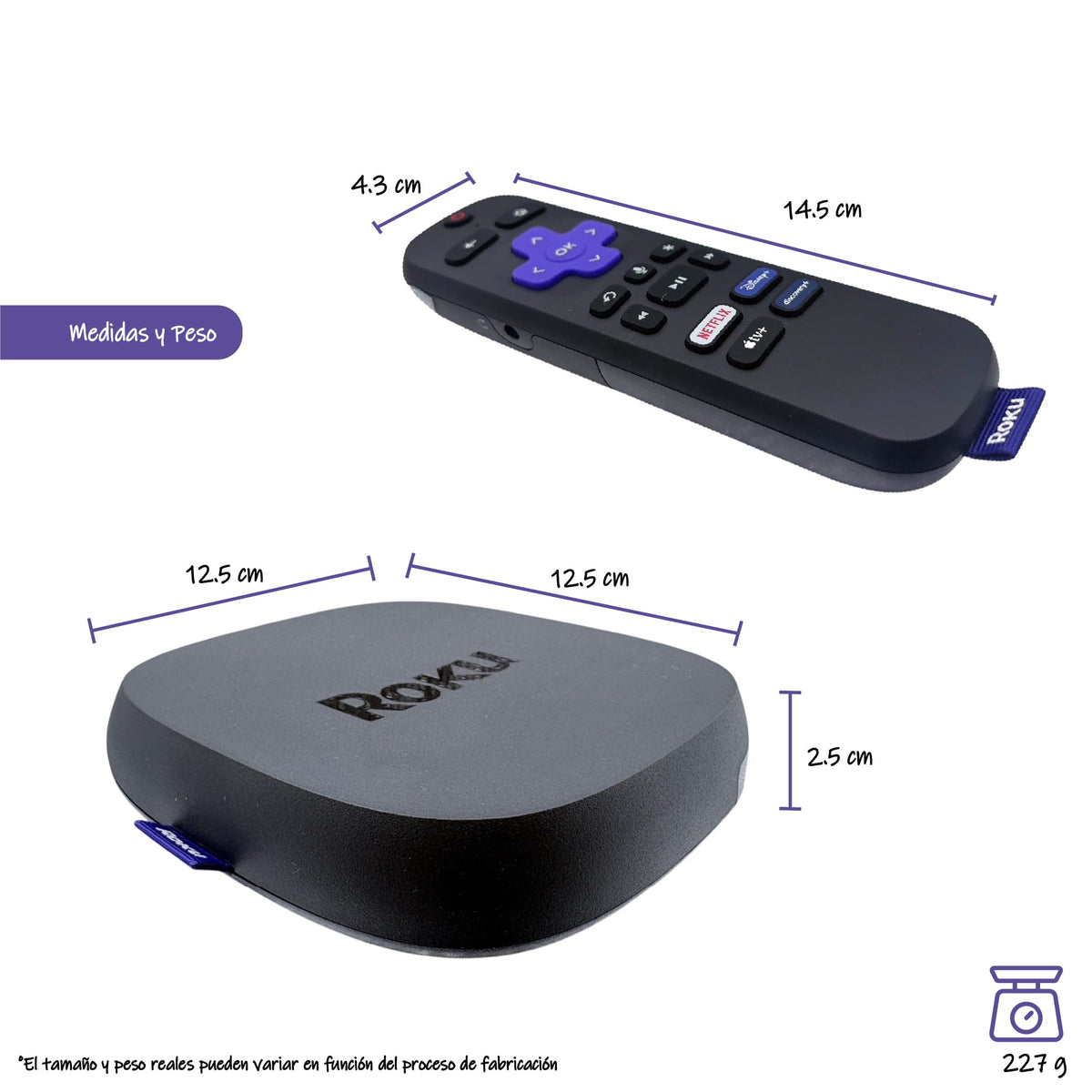 4K HDR Streaming Player with HDMI Cable D5463