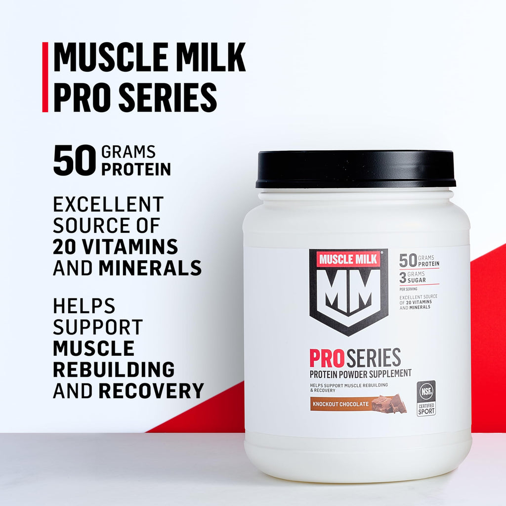 Knockout Chocolate Protein Powder, 5 Pound, 50g Protein D5004