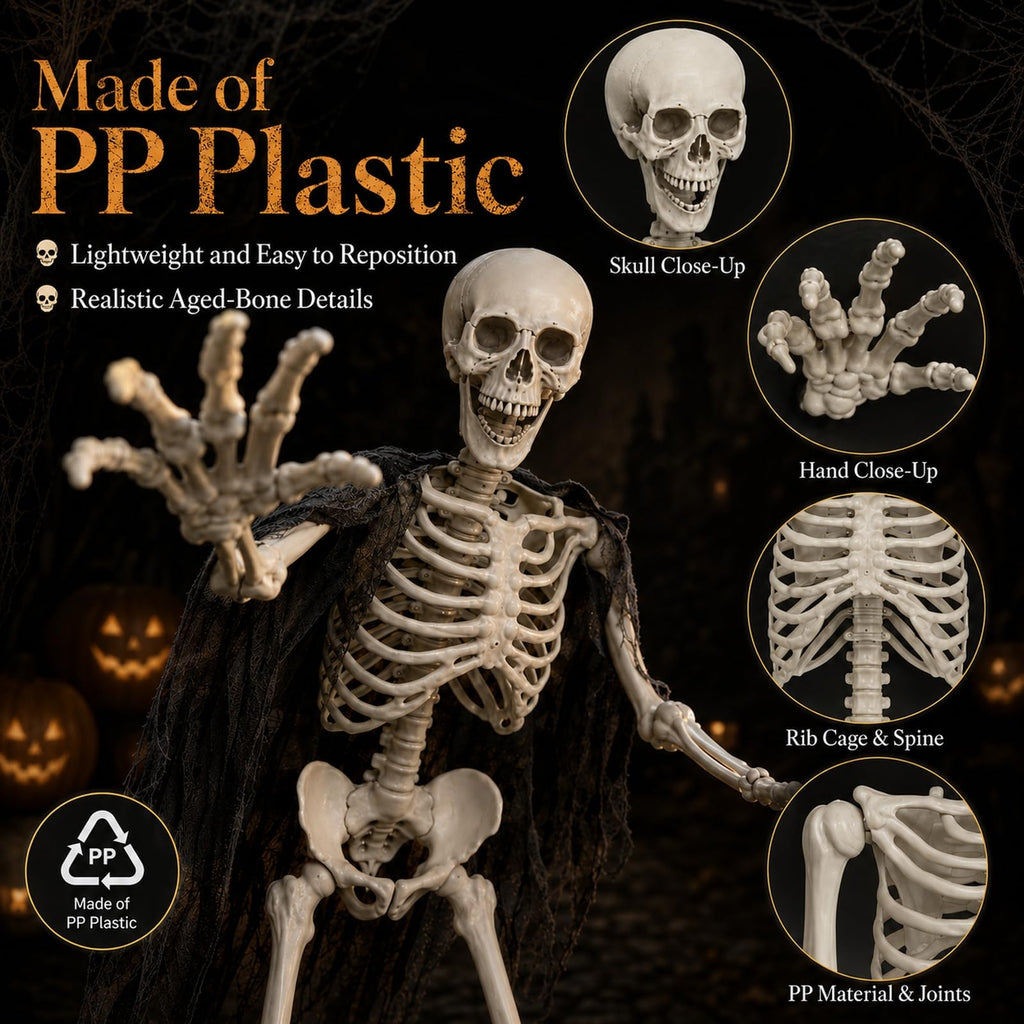 Life Size Full Body Skeleton Prop T951