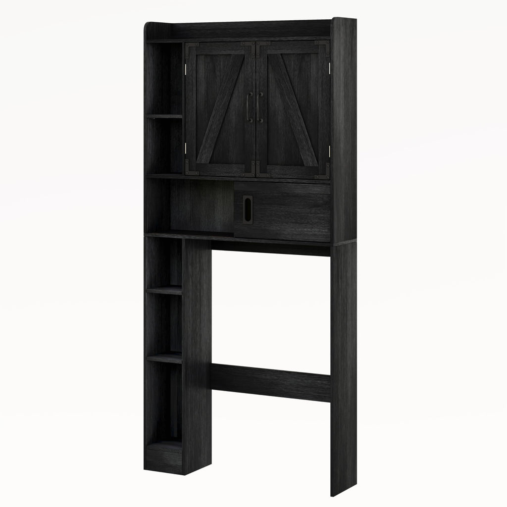 Over The Toilet Storage Cabinet with Sliding Door O2157
