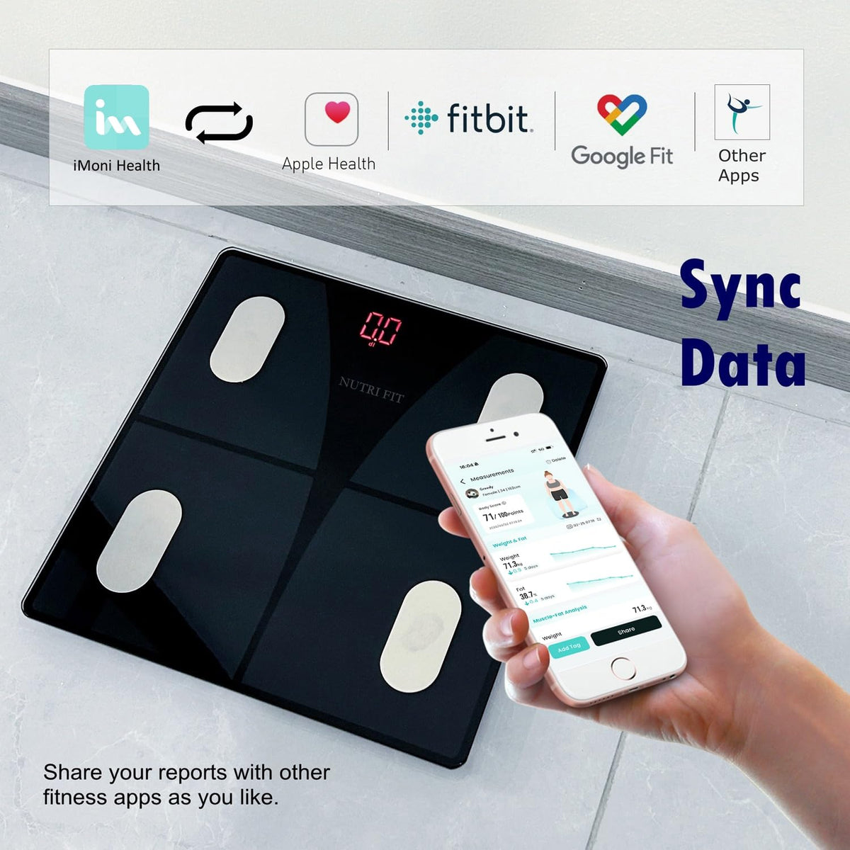 Digital Bathroom Scale K560675