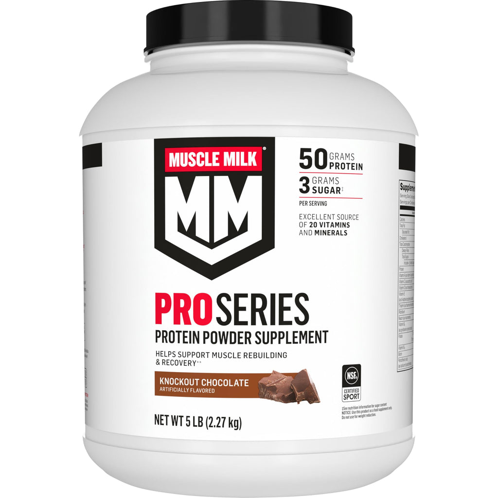 Knockout Chocolate Protein Powder, 5 Pound, 50g Protein D5004