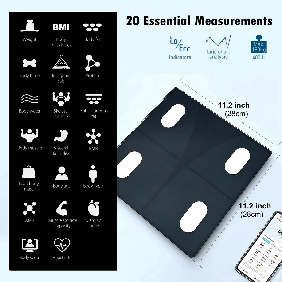 Digital Bathroom Scale K560675