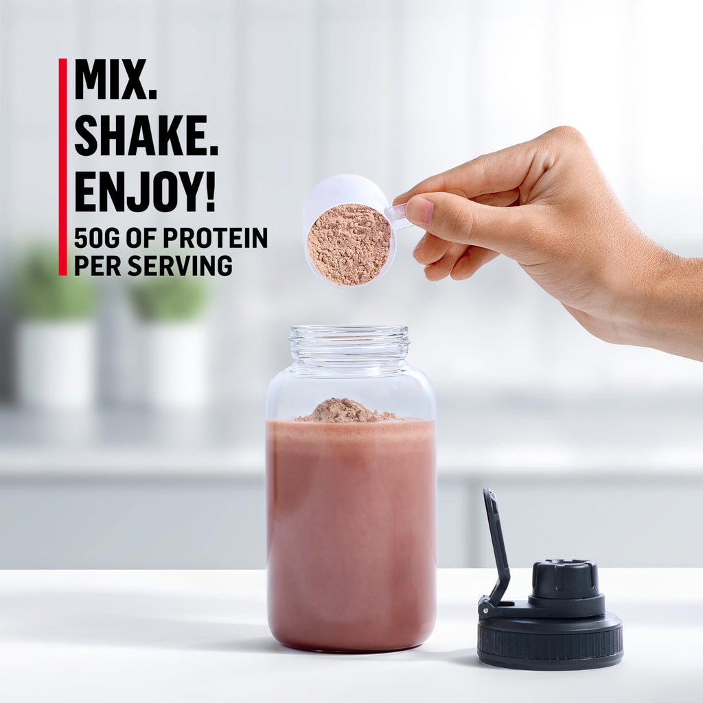 Knockout Chocolate Protein Powder, 5 Pound, 50g Protein D5004