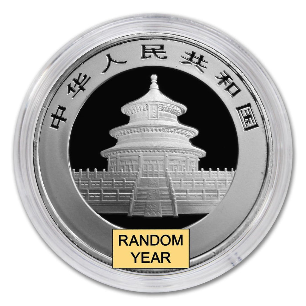 1 oz Chinese Silver Panda Coin W7308