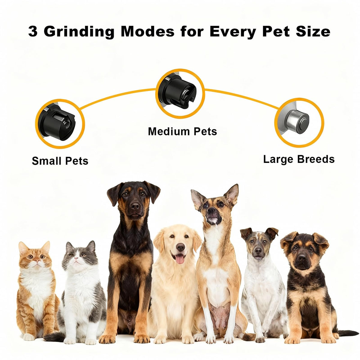 Dog Nail Grinder with LED Light B30013