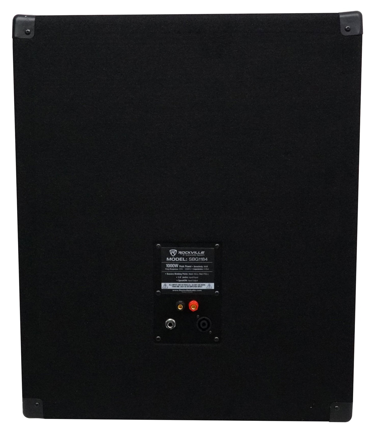 18" Passive DJ Subwoofer 4 Ohm MDF N33175