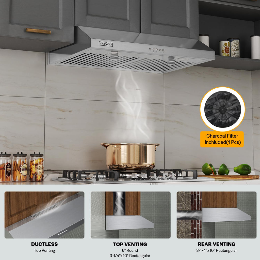 Ductless Under Cabinet Range Hood 30 Inch Z397