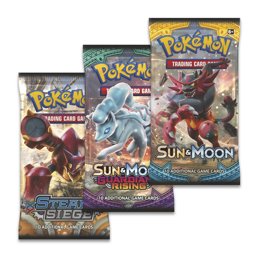 Pokemon TCG 3 Booster Pack with 1 Coin B30688