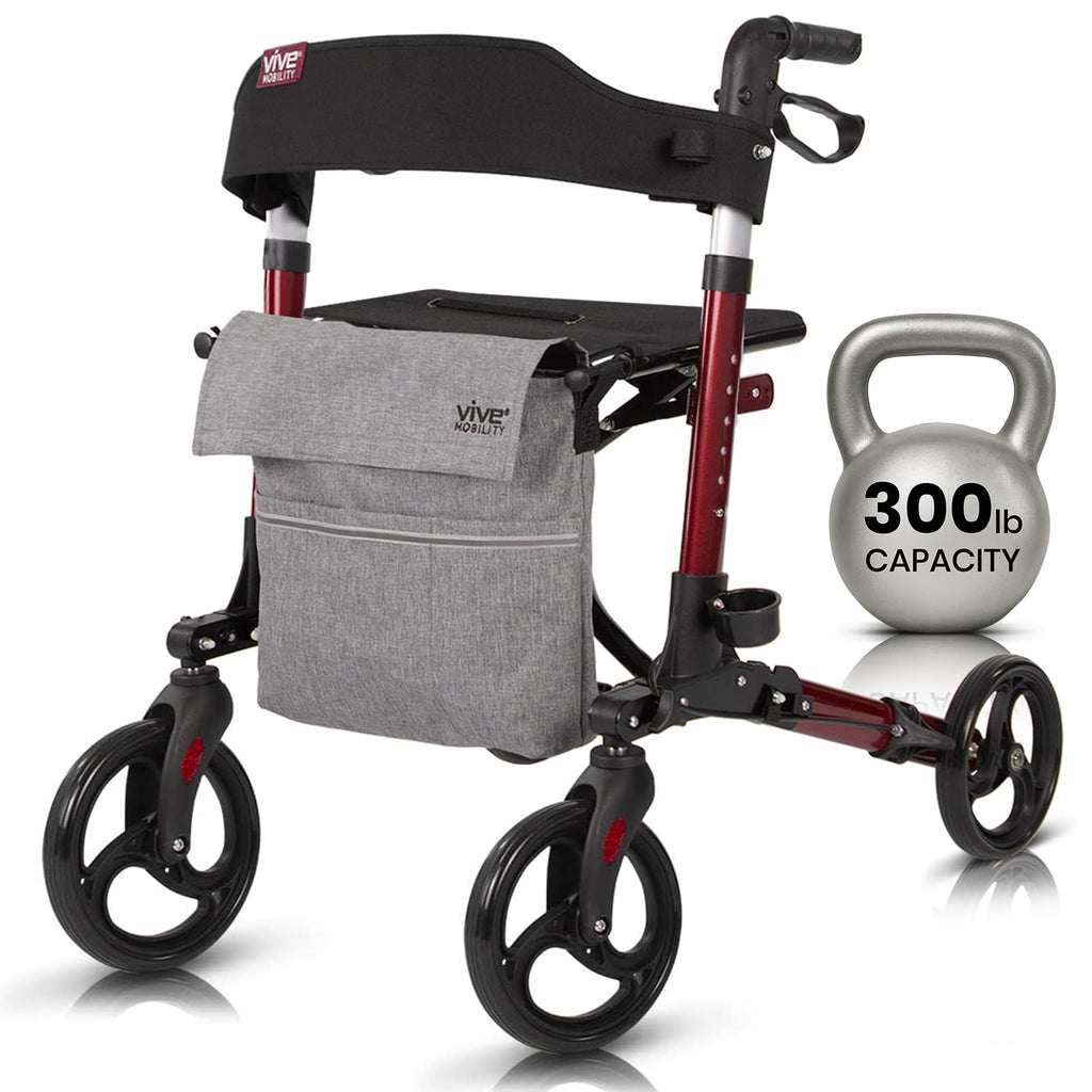 Folding 4 Wheel Rollator Walker V44324