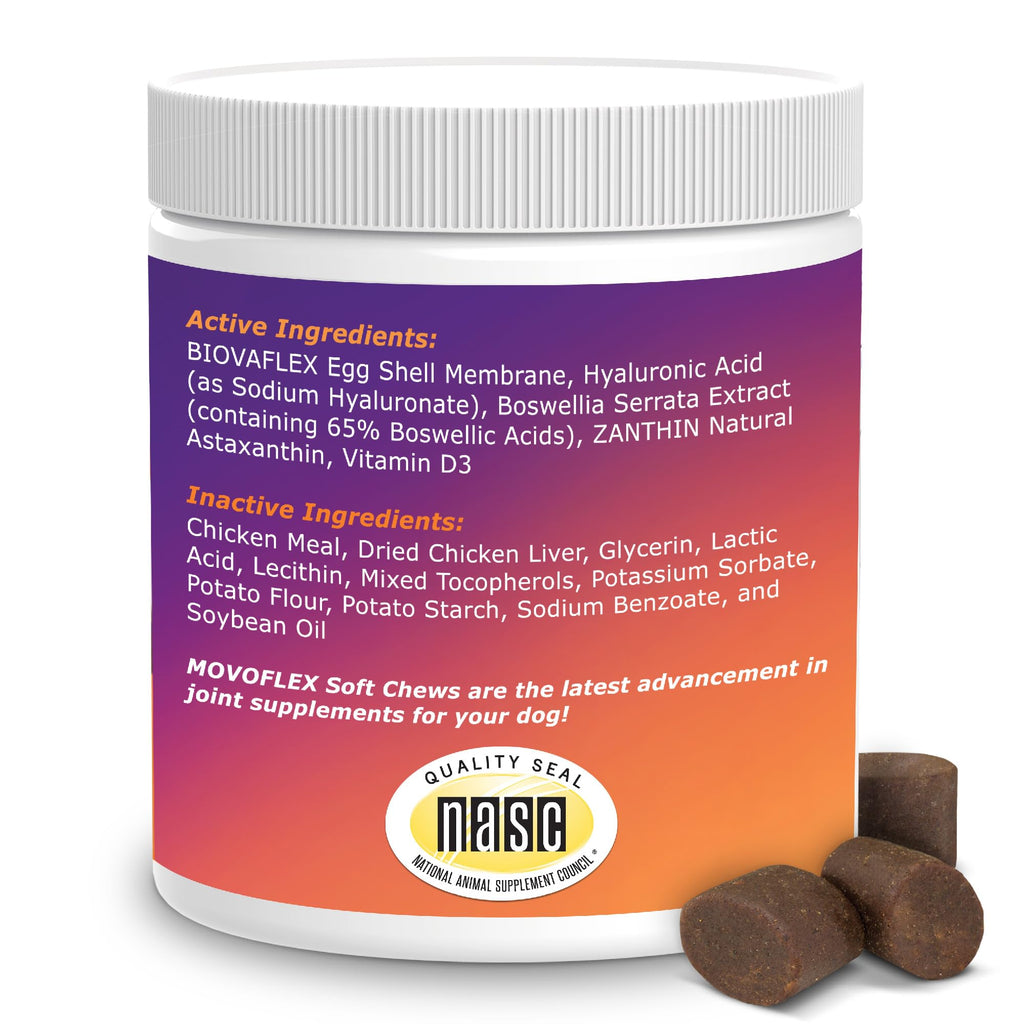 Joint Support Supplement for Dogs - 60 Soft Chews for Small Dogs P2781