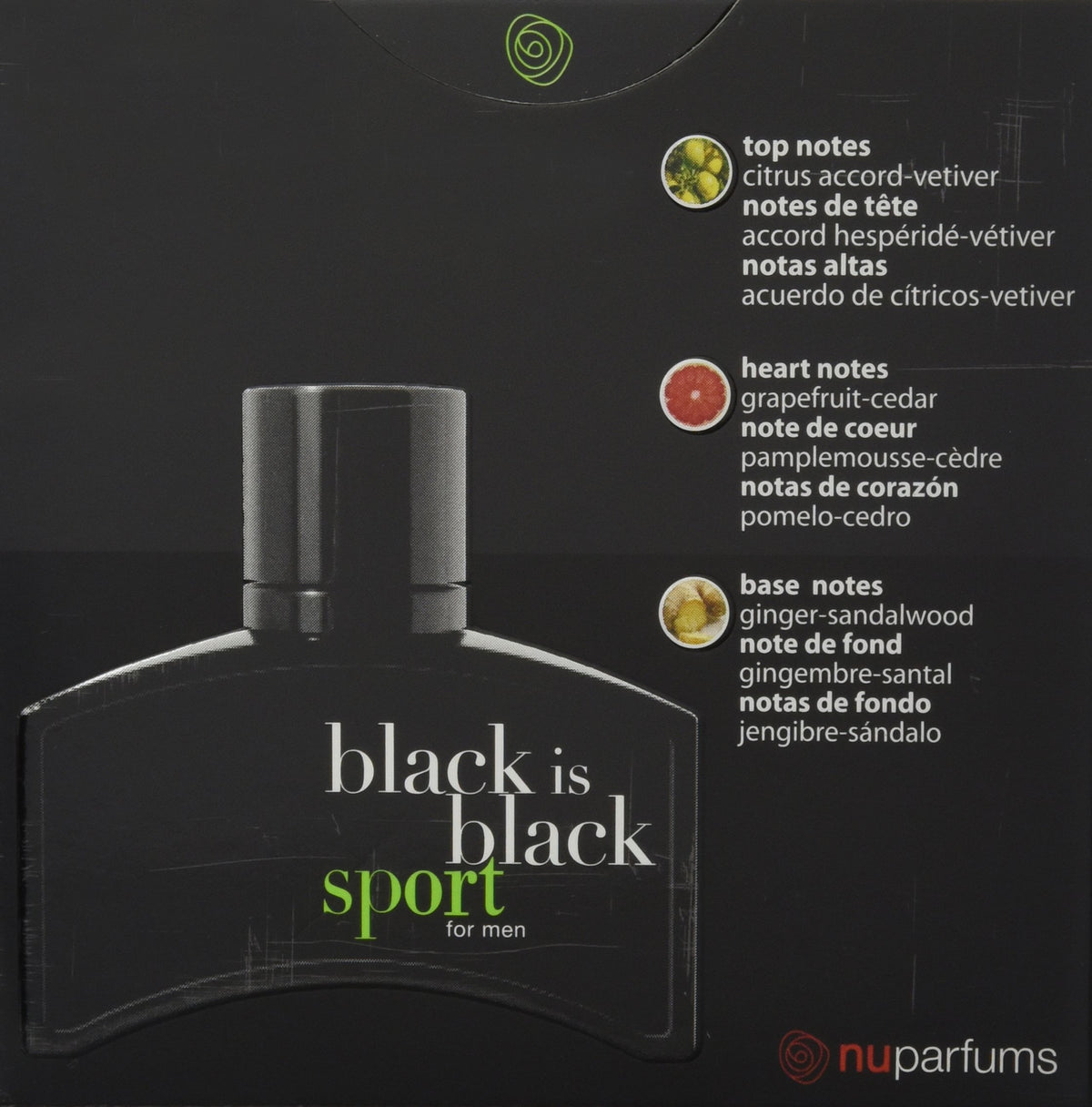 Black Eau de Toilette Spray for Men, 3.4 Ounce M155661