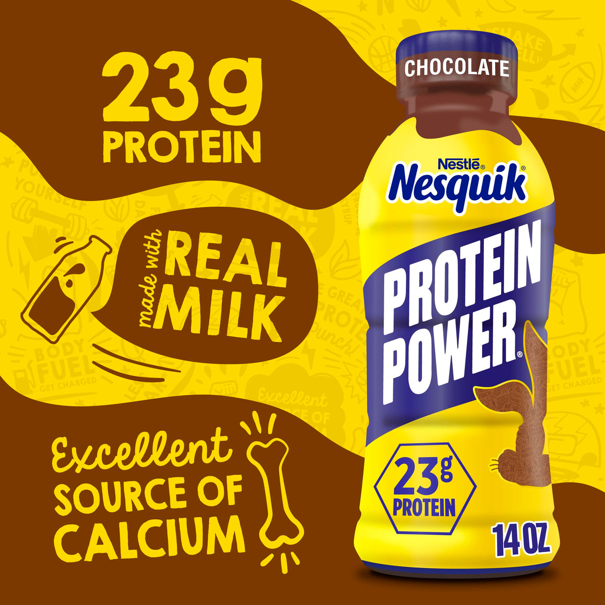 Chocolate Milk Drink 14 Fl Oz 12 Pack J51639