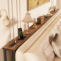 118 Inch Sofa Table with Power Outlets M2660