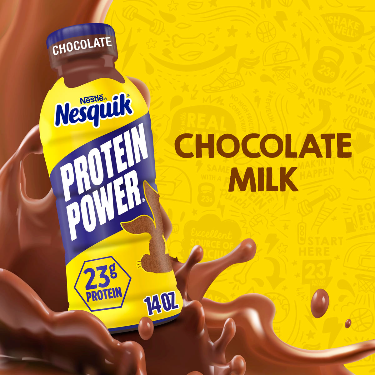 Chocolate Milk Drink 14 Fl Oz 12 Pack J51639