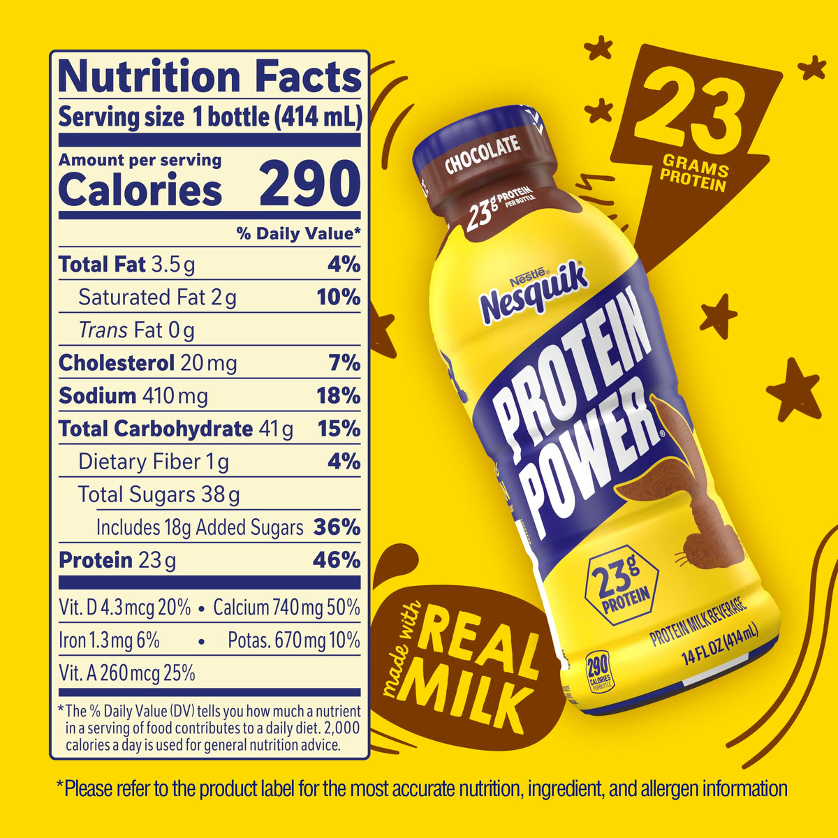 Chocolate Milk Drink 14 Fl Oz 12 Pack J51639