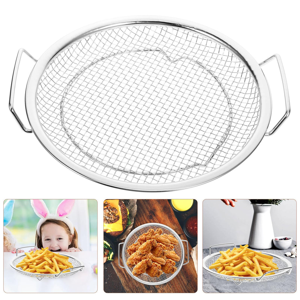 Stainless Steel Frying Basket Strainer 18cm P563