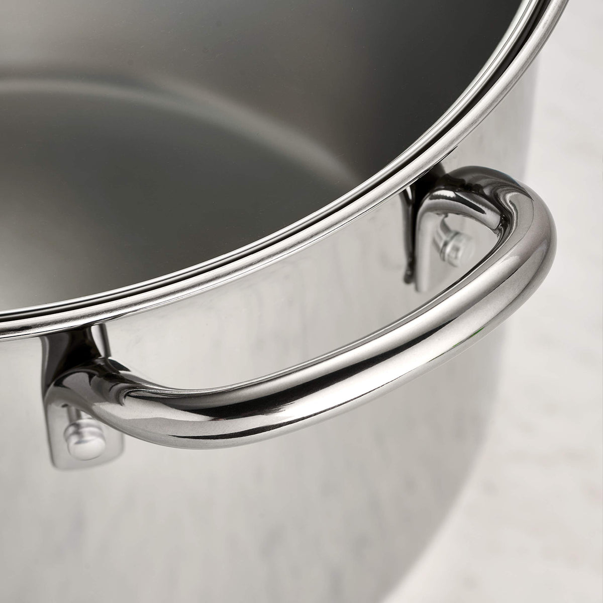 16-Quart Stainless Steel Stock Pot with Lid E9074