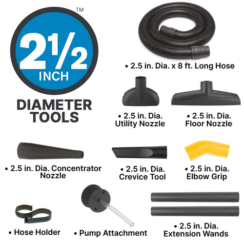 18 Gallon Wet/Dry Utility Vacuum O708