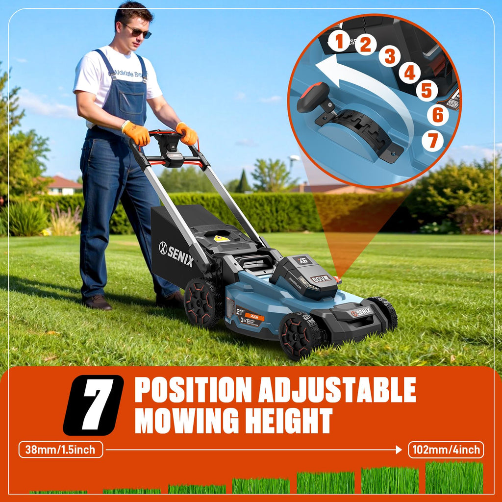 60 Volt Max 21-Inch Cordless Push Lawn Mower H399