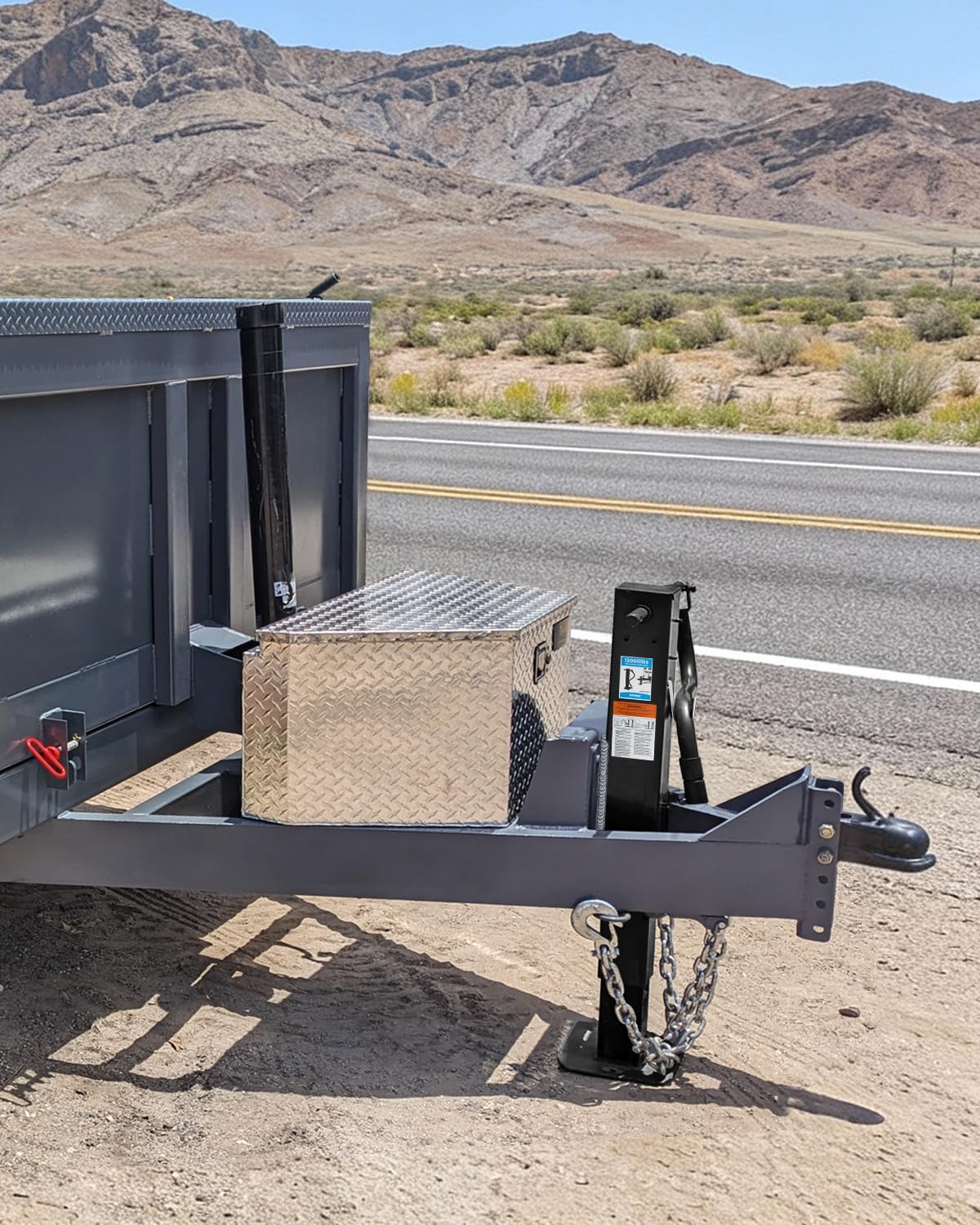 12000 lbs Heavy Duty Trailer Jack J434