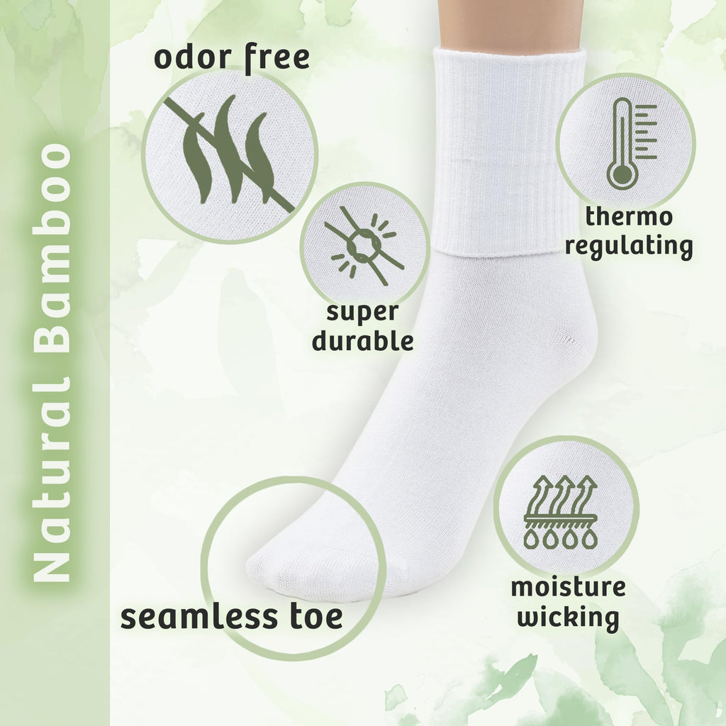 Kids Seamless Crew Socks B972