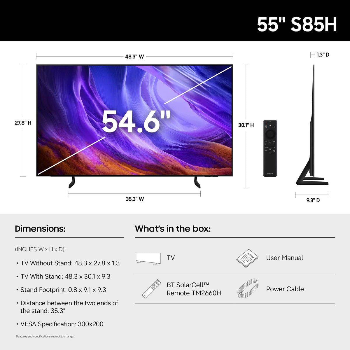 55-Inch OLED 4K Smart TV A6523