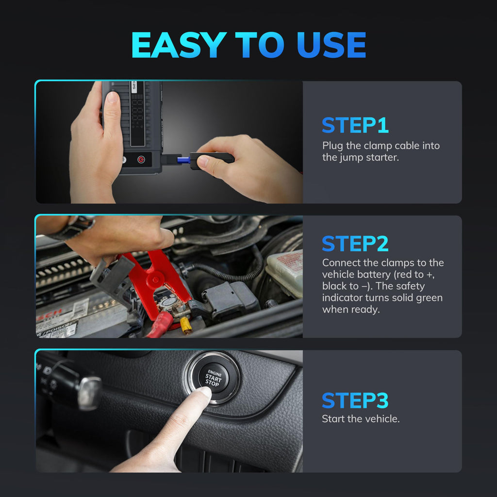 12V Portable Jump Starter G2492