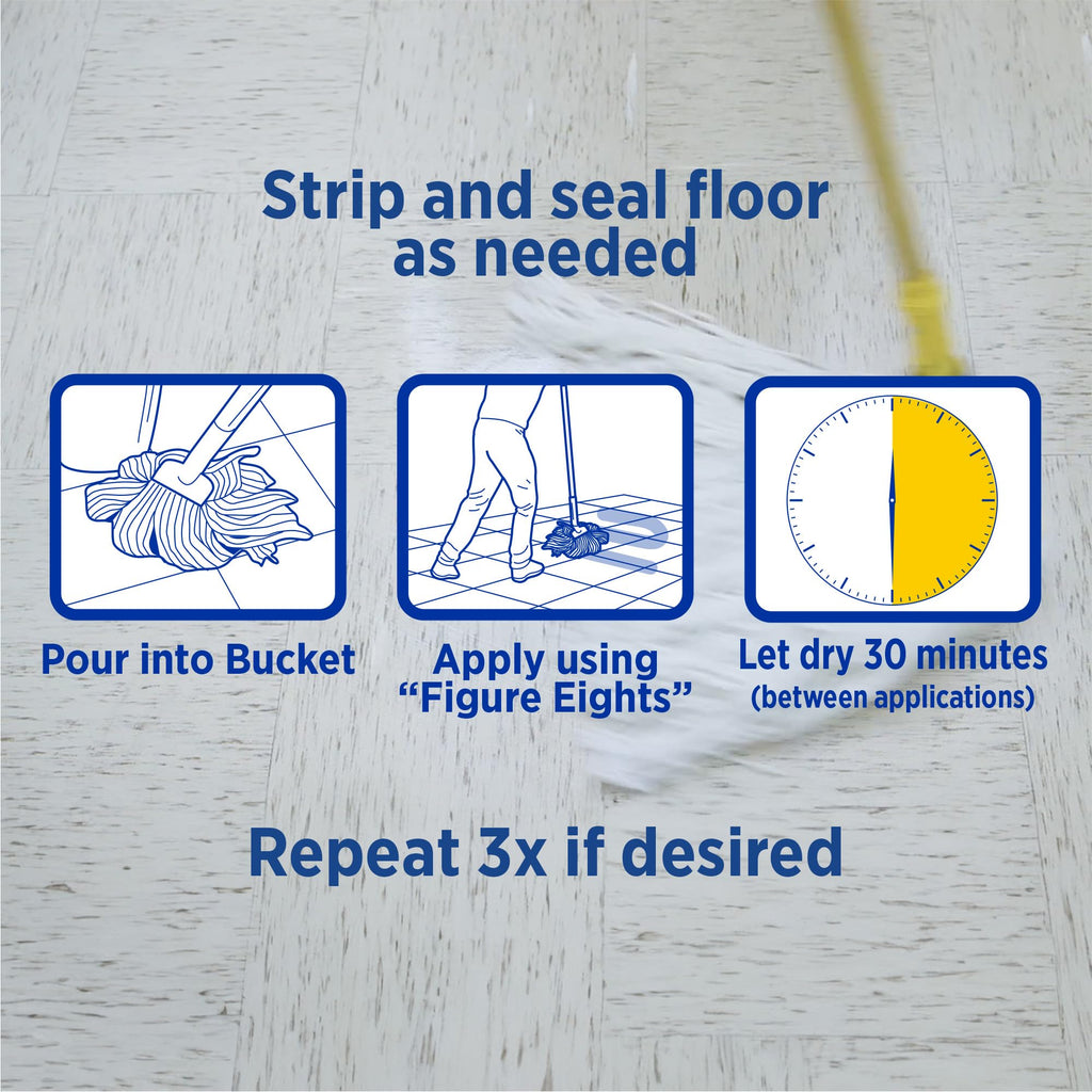 1 Gallon Floor Polish Case of 2 V932
