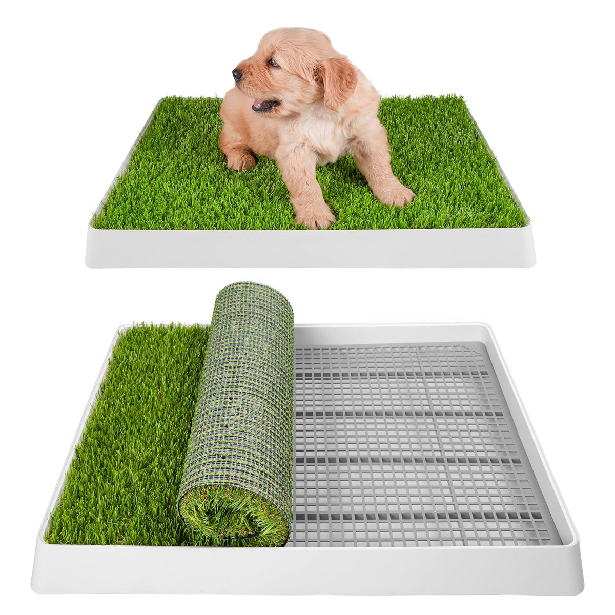 Dog Grass Pad with Tray V53889