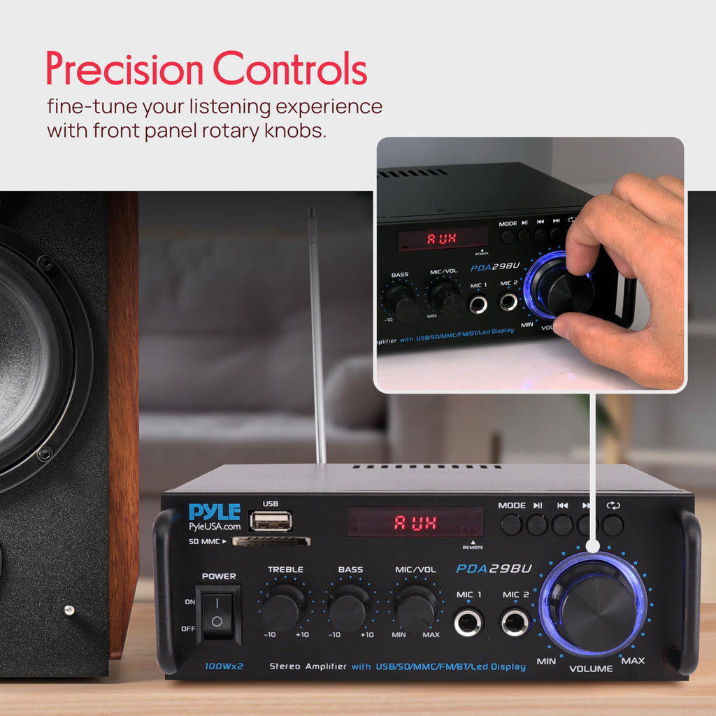 200W Bluetooth Compact Power Amplifier I1201
