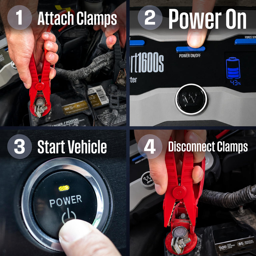 Portable Jump Starter & USB Power Bank 12V Car Battery Booster C513