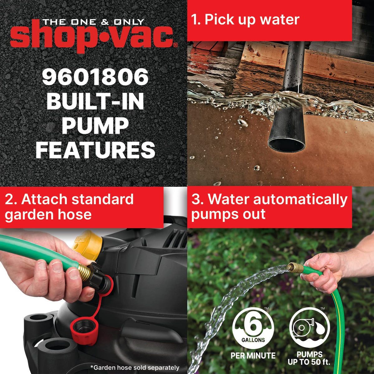 18 Gallon Wet/Dry Utility Vacuum O708