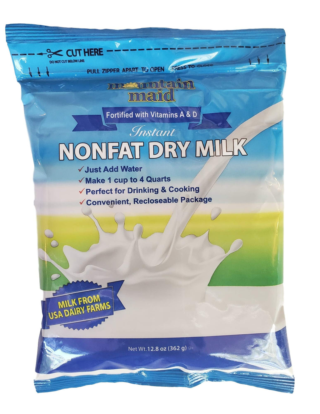 Instant Nonfat Dry Milk Powder 12.8 Oz K68520