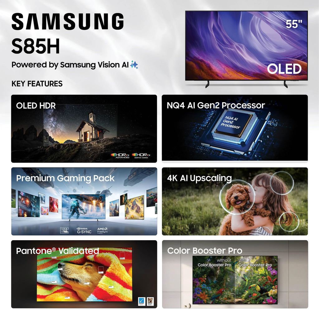 55-Inch OLED 4K Smart TV A6523