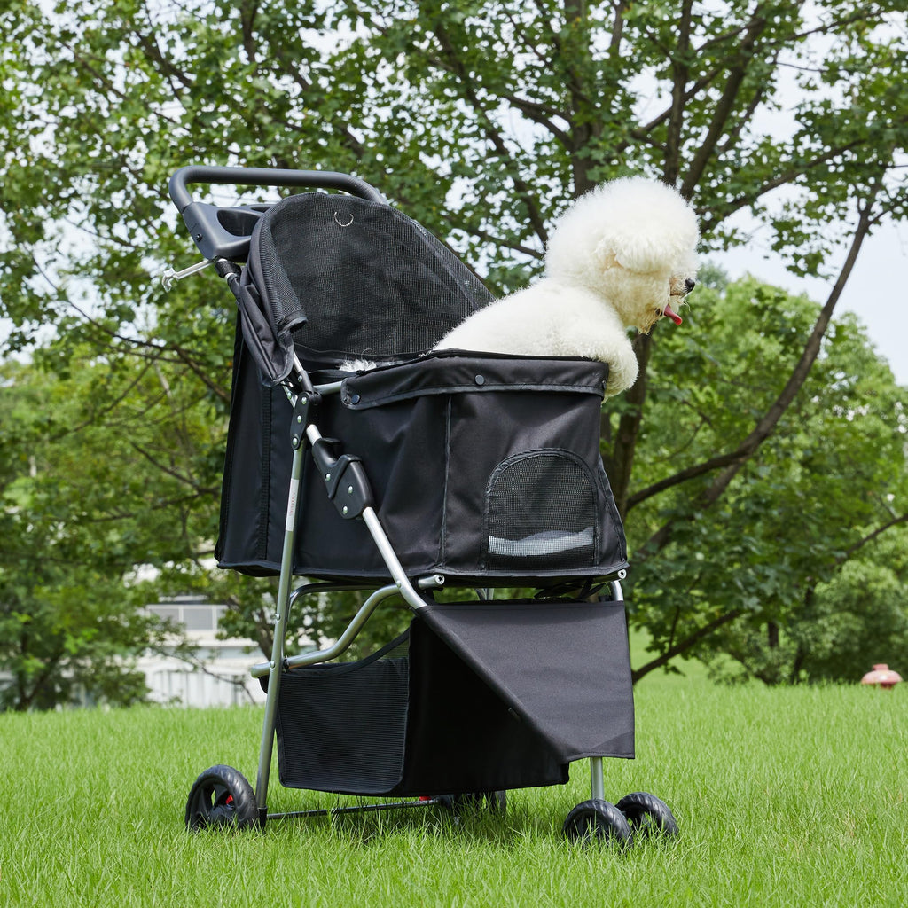 Foldable 3 Wheel Pet Stroller C8691