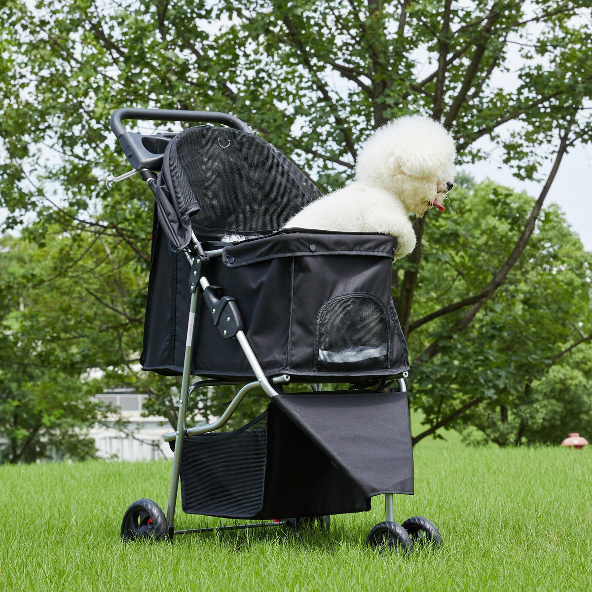 Foldable 3 Wheel Pet Stroller C8691