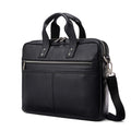 Black Leather Slim Brief E323590